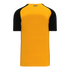 Athletic Knit V-Neck Baseball Jersey with Contrasting Shoulders (BA1375)